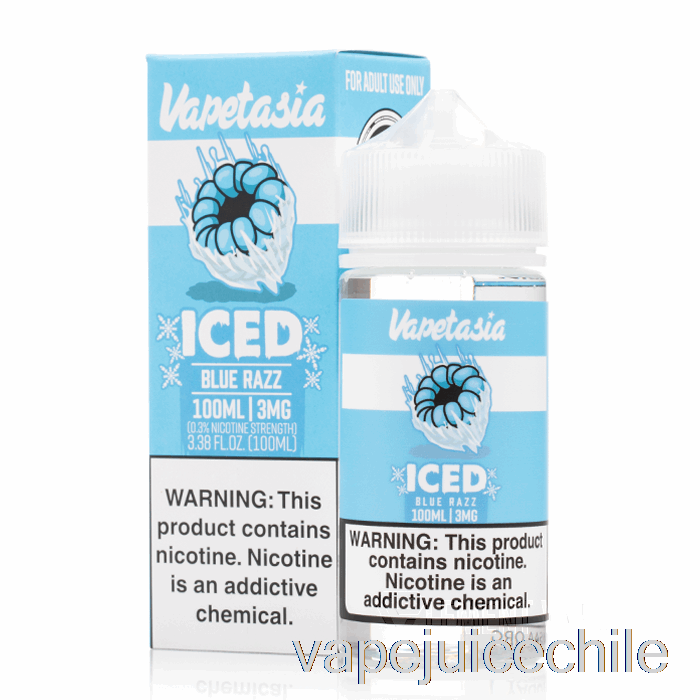Vape Vhile Iced Blue Razz - Vapetasia - 100ml 0mg